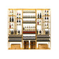 Modern Simple Floor Wine Rack Golden Wine Bottle Rack for Kitchen Clearhalo 'furn' 'furn_wine_racks' 'Furniture' 'Kitchen & Dining Furniture' 'Wine Racks' 'wine_racks' 1200x1200_d40cc25e-ad4d-46cd-80a1-07f266814658