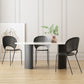 Oval Shape Modern Dining Table Two-Color Fixed Table with Double Pedestal Clearhalo ' dining_table' 'Dining Tables & Seating' 'Dining Tables' 'furn' 'furn_dining_table' 'Furniture' 'furniture_dining_table' 'Kitchen & Dining Furniture' 'kitchen&dining_furn' 'kitchen' 'kitchen_dining_table' 1200x1200_d4153e01-9257-4f44-a3bc-bd429677bf37