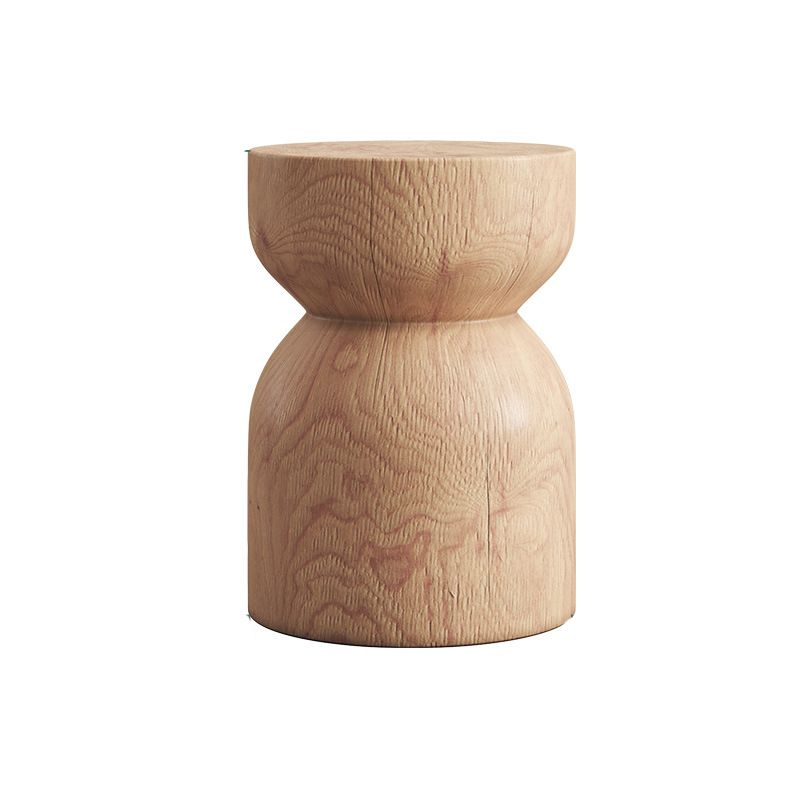 Pedestal End Table Natural/brown Round Wood Side End Table for Living Room Clearhalo 'Coffee & Accent Tables' 'End & Side Tables' 'end_side_table' 'end_side_tables' 'furn' 'furn_end_side_tables' 'Furniture' 'furniture_end_side_table' 'Living Room Furniture' 1200x1200_d4157b56-e1e5-4df4-aa33-dc96b25f2efb