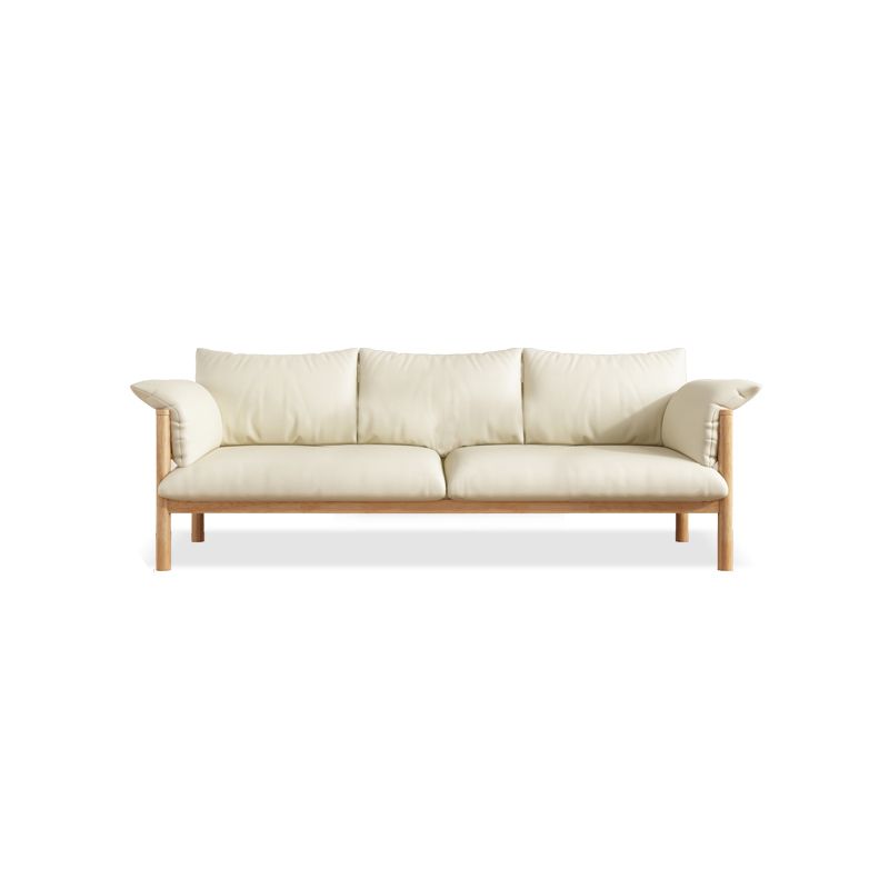 Faux Leather Stain Resistant Contemporary Standard Sofa Couch Clearhalo 'furn' 'furn_sofas' 'Furniture' 'Living Room Furniture' 'Sofa' 'sofas' 1200x1200_d416fe83-13ee-4816-8dbd-7c14c83c6b8a