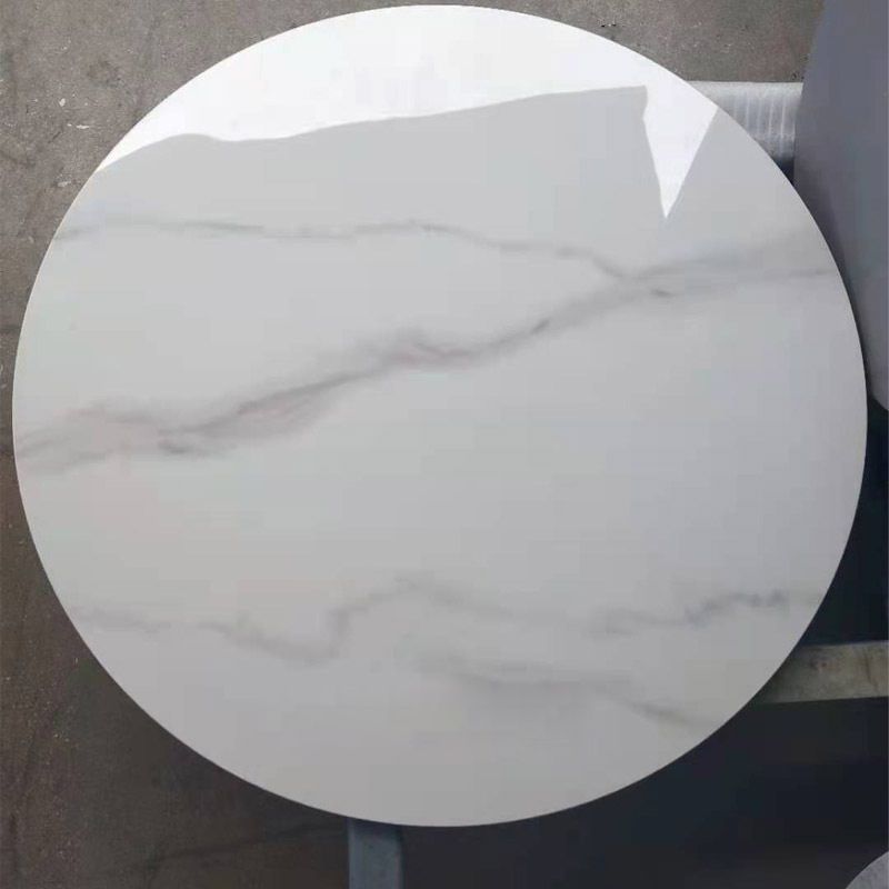 Tavolo da bistrot moderno con tavolo da bar top rettangolo di trestle nero per piccoli luoghi