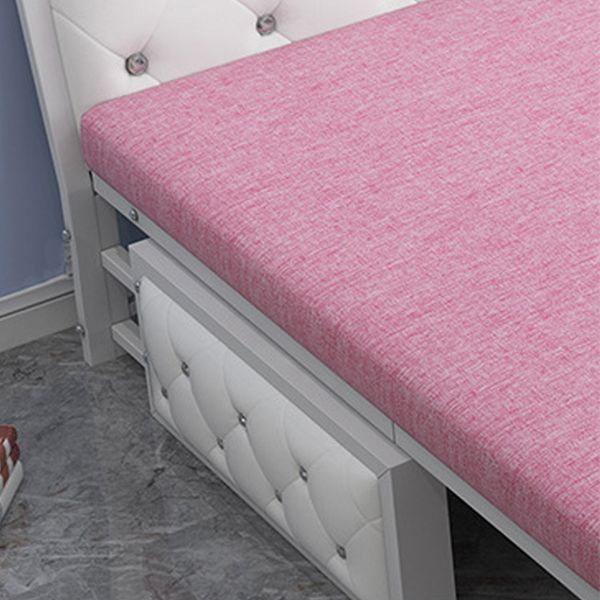 Linen Sleeper Sofa 33.46" Wide Armless Sofa Bed with Upholstered Clearhalo 'furn' 'furn_futons' 'Furniture' 'Futons & Daybeds' 'Futons' 'Living Room Furniture' 1200x1200_d418058d-93a5-4ed3-8b5d-8a527488d26c