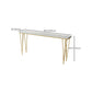 Modern Bar-height Table Stone Top Bistro Pub Table with Four Legs Clearhalo 'Bar Furniture' 'Bar Tables' 'bar_tables' 'furn' 'furn_bar_tables' 'Furniture' 'Kitchen & Dining Furniture' 1200x1200_d41f85b6-10d3-44eb-bb0e-3c1ab17dcb01
