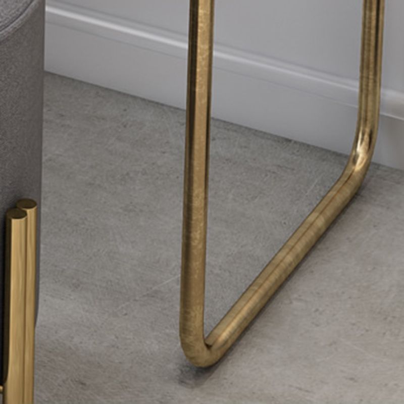 Temperierte Glas Arbeitsplatte Schwarz/Weiß -Basis mit 4 Schubladenkommoden