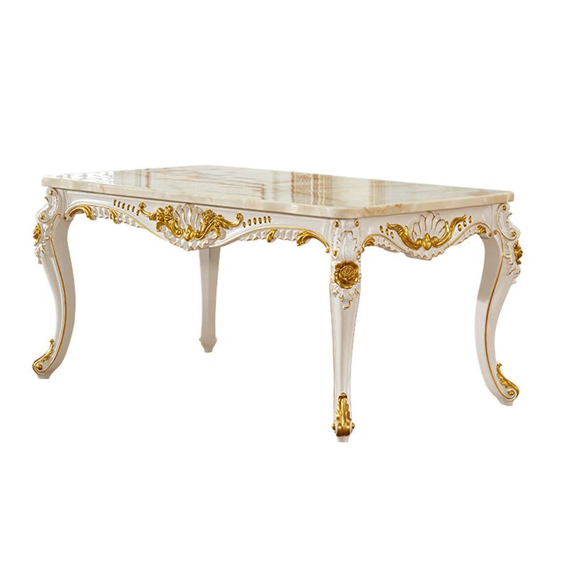Ensemble de table de rectangle de style Victoria 1/2/3/7 Pièces Pièces Ensemble de restauration pour la maison