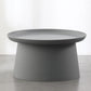 Table basse ronde moderne sur pied, table de cocktail pour le salon
