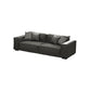 Contemporary Square Arm Standard Sofa Stain-Resistant Settee in Black Clearhalo 'furn' 'furn_sofas' 'Furniture' 'furniture_sofas' 'Living Room Furniture' 'Sofa' 'sofas' 1200x1200_d42d5240-5c3e-4403-8be0-0e4180c4ca26