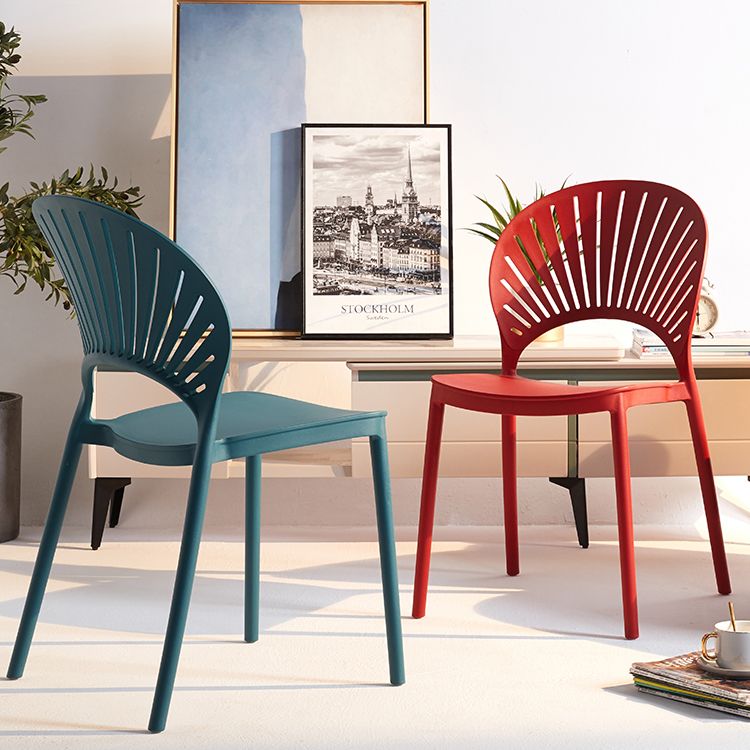 Modern Plastic Windsor Back Side Chair 33"H Dining Chair for Restaurant Clearhalo ' kitchen&dining_furn' 'Dining Chairs' 'Dining Tables & Seating' 'dining_chair' 'furn' 'furn_dining_chair' 'Furniture' 'furniture_dining_chair' 'Kitchen & Dining Furniture' 'kitchen' 1200x1200_d433639a-e223-4f02-a4f8-06bde5ac02dc