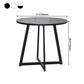 Metal Contemporary Dining Table Indoor Round Table for Kitchen Clearhalo ' dining_table' 'Dining Tables & Seating' 'Dining Tables' 'furn' 'furn_dining_table' 'Furniture' 'furniture_dining_table' 'Kitchen & Dining Furniture' 'kitchen&dining_furn' 'kitchen' 'kitchen_dining_table' 1200x1200_d435360a-9f9e-4d3e-b470-f4a620151871