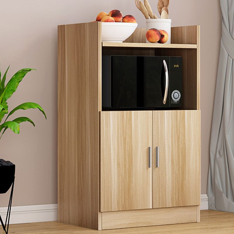 Contemporary Style Dining Buffet Wood Sideboard Table with Cabinets Clearhalo 'buffet_sideboard' 'Buffets & Sideboards' 'furn' 'furn_buffet_sideboard' 'Furniture' 'Kitchen & Dining Furniture' 1200x1200_d436cfc2-4653-45ca-a04c-00b2b146c642