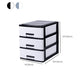 Archivo de plástico Archivo vertical de cajones modernos Archivo para la oficina en casa