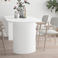 Solid Wood Base Contemporary Dining Table Marble Top Table for Dining Room Clearhalo ' dining_table' 'Dining Tables & Seating' 'Dining Tables' 'furn' 'furn_dining_table' 'Furniture' 'furniture_dining_table' 'Kitchen & Dining Furniture' 'kitchen&dining_furn' 'kitchen' 'kitchen_dining_table' 1200x1200_d43d7059-d8a4-46f5-9132-680fe31cef58