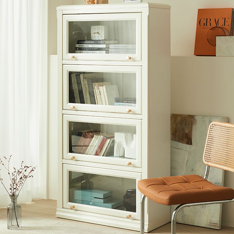 White Standard Bookcase Contemporary Wooden Bookshelf with Shelves Clearhalo 'Bookcases' 'furn' 'furn_bookcases' 'Furniture' 'Office Furniture' 1200x1200_d43d944e-dd68-4ad4-8506-fa2bf1673125