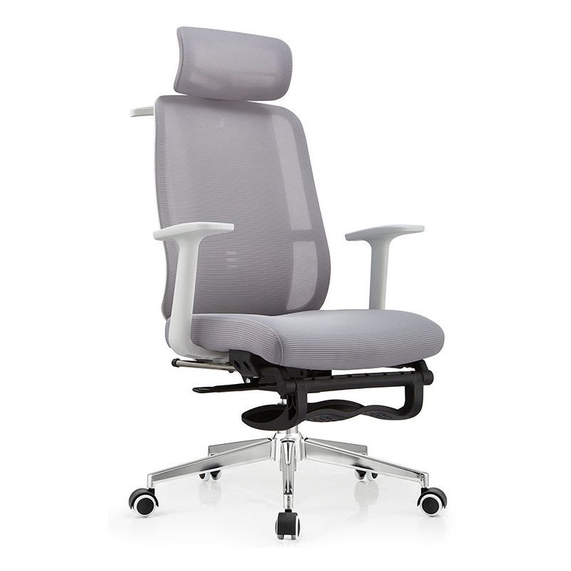Adjustable Office Chair Contemporary High Back Adjustable Arms Desk Chair Clearhalo 'furn' 'furn_office_chair' 'Furniture' 'Office Chairs' 'Office Furniture' 'office_chair' 1200x1200_d43f4515-c8e5-479f-96d7-ed37cc4a1902