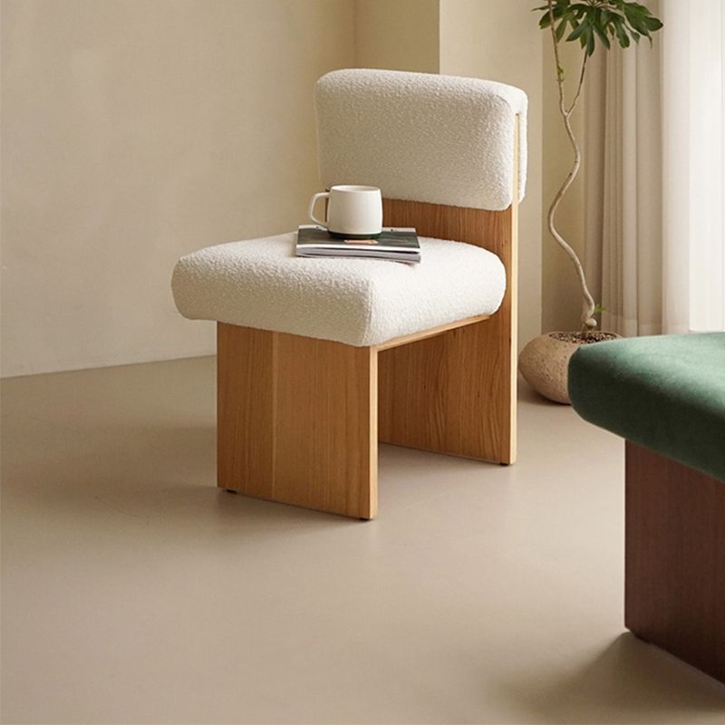 21.25" Wide Armless Chair Solid Wood Frame Chair for Bedroom Clearhalo 'Accent Chairs' 'accent_chairs' 'Chairs & Seating' 'furn' 'furn_accent_chairs' 'Furniture' 'Living Room Furniture' 1200x1200_d43f86f0-b562-4fb7-9092-ea90d289cb33