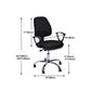 Contemporary Arm Chair Adjustable Seat Height Fixed Arms Black Office Chair Clearhalo 'furn' 'furn_office_chair' 'Furniture' 'Office Chairs' 'Office Furniture' 'office_chair' 1200x1200_d440ed43-5ed9-4718-bed1-c61cd8dbac8d