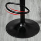 Industrial Style Bar-stool with Metal Pedestal Leather Seat for Kitchen Bar Clearhalo 'Bar Furniture' 'Bar Stools' 'bar_stools' 'furn' 'furn_bar_stools' 'furniture_bar_stools' 'Kitchen & Dining Furniture' 'kitchen&dining_furn' 'kitchen' 'kitchen_furn' Furniture' 1200x1200_d4452226-9be6-426f-b6b7-7d26bed93f2e