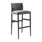 Contemporary Upholstered Armless Bar Stool with Solid Wood Legs Clearhalo 'Bar Furniture' 'Bar Stools' 'bar_stools' 'furn' 'furn_bar_stools' 'Furniture' 'Kitchen & Dining Furniture' 1200x1200_d447d14a-2ee8-44f2-a801-0c4cb3a0904e