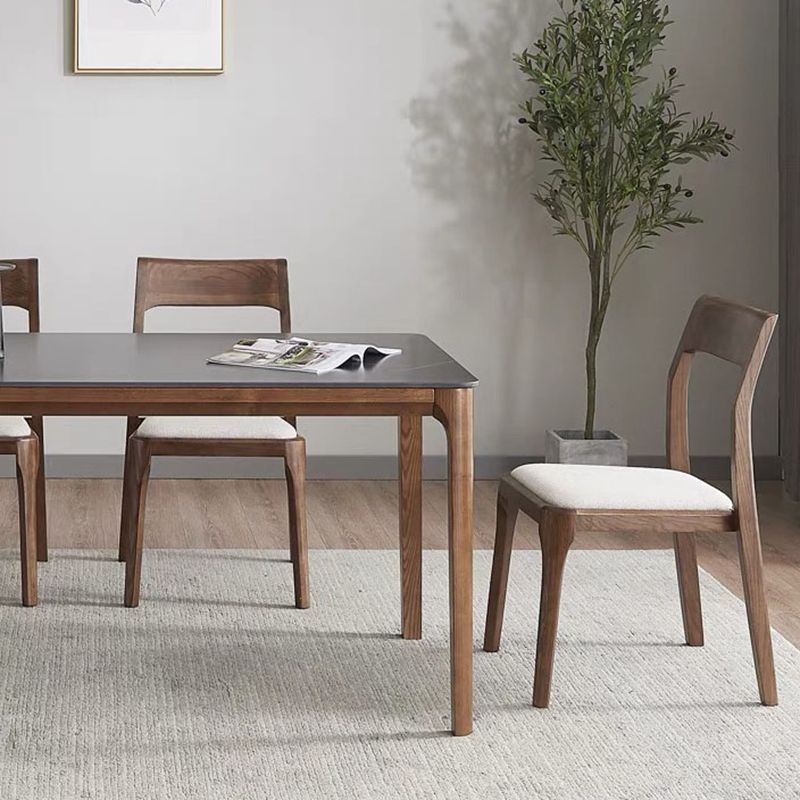 Armless Dining Chairs Modern Ash Wood Side Chairs for Dining Room Clearhalo 'Dining Chairs' 'Dining Tables & Seating' 'dining_chair' 'furn' 'furn_dining_chair' 'Furniture' 'furniture_dining_chair' 'Kitchen & Dining Furniture' 1200x1200_d44c216d-38fe-49c3-9821-1ada7669691e
