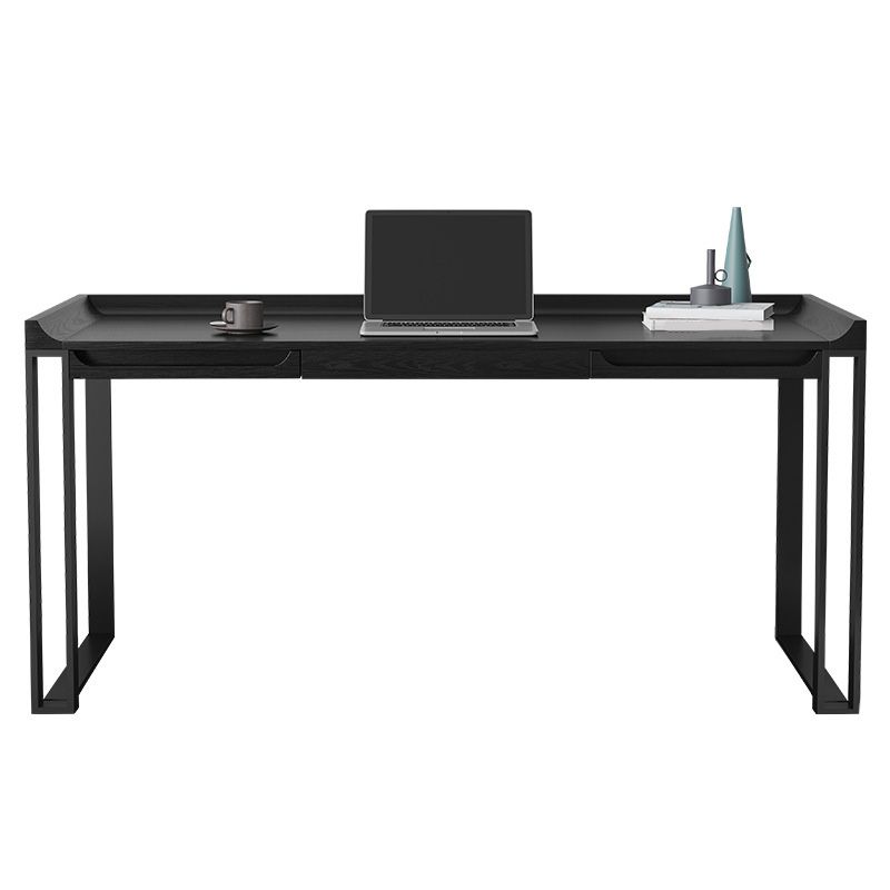 Contemporary Wooden Writing Desk for Office 23.6"W X 29.5"H Desk Clearhalo 'furn' 'furn_office_desk' 'Furniture' 'Office Desks' 'Office Furniture' 'office_desk' 1200x1200_d4544af8-bb96-471c-bbae-3e793316cff4