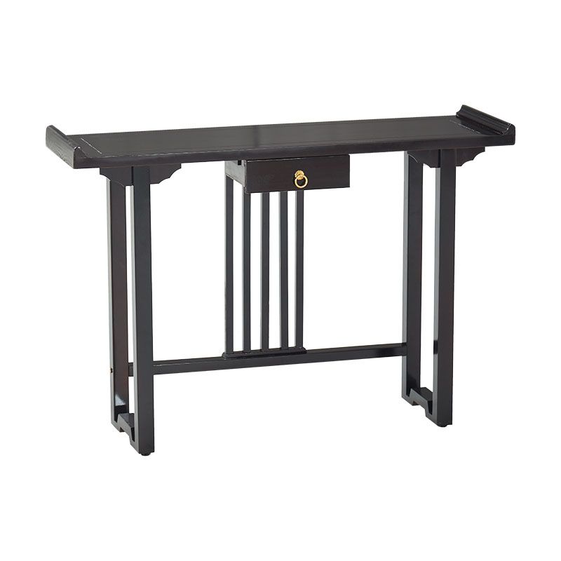 Pine Console Tafel Midden-eeuwse moderne rechthoek accenttafel voor Hall