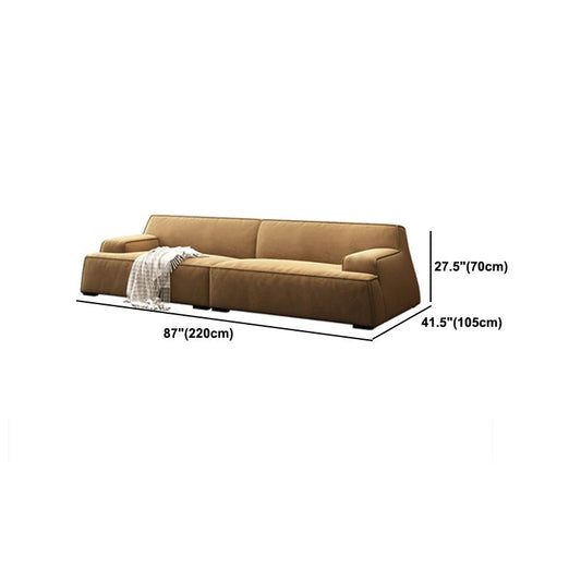 Zeitgenössischer Einbau -Arm -Sofa eng Rücken -Standardsofa für Wohnzimmer
