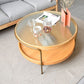 32" Wide Tropical Coffee Table Glass Storage Coffee Cocktail Table Clearhalo 'Coffee & Accent Tables' 'Coffee Tables' 'coffee_tables' 'furn' 'furn_coffee_tables' 'Furniture' 'Living Room Furniture' 1200x1200_d4592529-72e6-41e2-8f2b-fa5e8b87124d