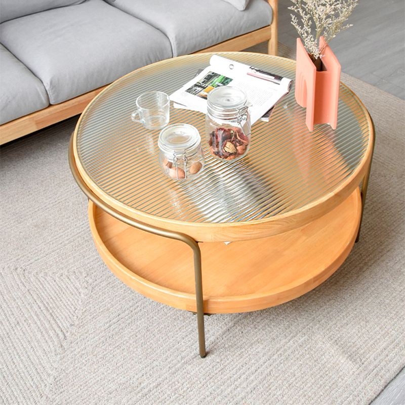 32" Wide Tropical Coffee Table Glass Storage Coffee Cocktail Table Clearhalo 'Coffee & Accent Tables' 'Coffee Tables' 'coffee_tables' 'furn' 'furn_coffee_tables' 'Furniture' 'Living Room Furniture' 1200x1200_d4592529-72e6-41e2-8f2b-fa5e8b87124d