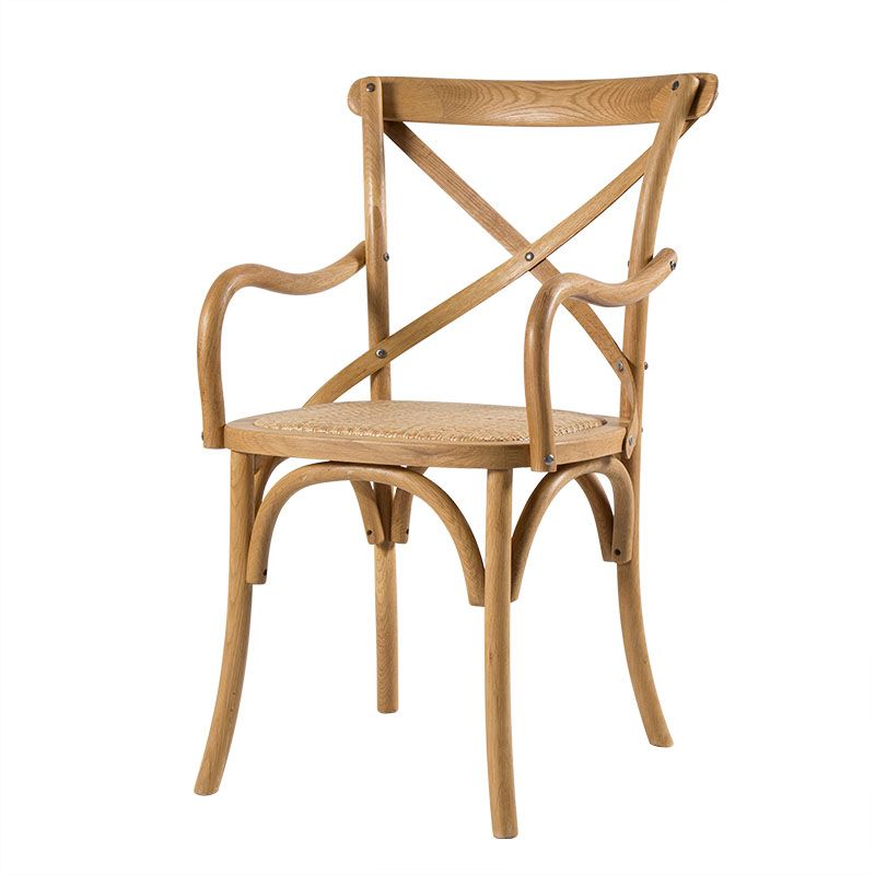 Farmhouse Wood Dining Room Chairs Wicker Dining Arm Chairs for Restaurant Use Clearhalo ' kitchen&dining_furn' 'Dining Chairs' 'Dining Tables & Seating' 'dining_chair' 'furn' 'furn_dining_chair' 'Furniture' 'furniture_dining_chair' 'Kitchen & Dining Furniture' 'kitchen' 1200x1200_d459e473-8612-4b74-b25b-686857717453