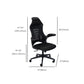 Modern Desk Chair Mesh Conference Chair High Back Chair with Wheels Clearhalo 'furn' 'furn_office_chair' 'Furniture' 'Office Chairs' 'Office Furniture' 'office_chair' 1200x1200_d45d9d4f-501c-48d8-8bf4-d4ca2716ef75
