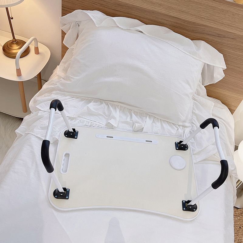 Contemporary Dormitory Writing Desk Free Form Folding Desk with Sled Base Clearhalo 'furn' 'furn_office_desk' 'Furniture' 'Office Desks' 'Office Furniture' 'office_desk' 1200x1200_d461c29e-257f-421c-a47f-307b69d827d8