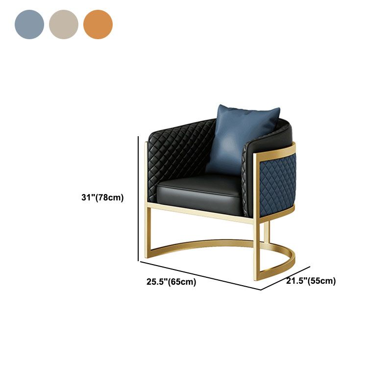 Divano in pelle finta divano a braccio di smoking moderno con acqua stretta resistente