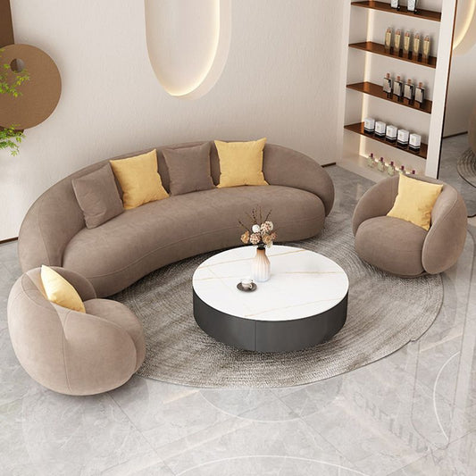 Contemporary Curved Sofa with Tight Back and Tuxedo Back for Living Room Clearhalo 'furn' 'furn_sofas' 'Furniture' 'Living Room Furniture' 'Sofa' 'sofas' 1200x1200_d4620385-df59-414c-88ec-da67bcf83300