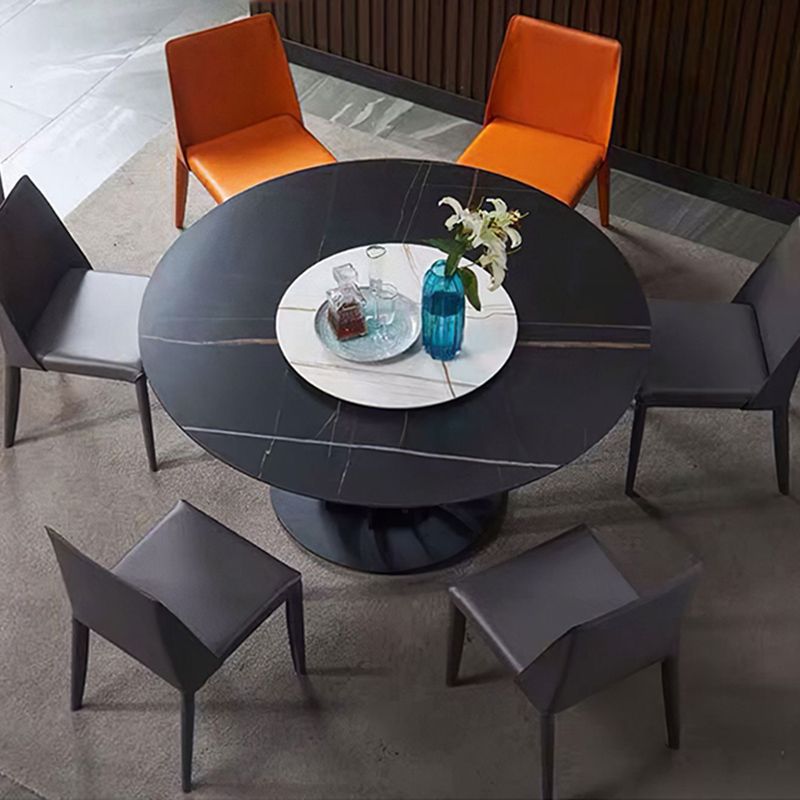 Industrial Home Side Chair Solid Back Metal Upholstered Dining Room Chair (Set of 2) Clearhalo ' kitchen&dining_furn' 'Dining Chairs' 'Dining Tables & Seating' 'dining_chair' 'furn' 'furn_dining_chair' 'Furniture' 'furniture_dining_chair' 'Kitchen & Dining Furniture' 'kitchen' 1200x1200_d462a47d-164f-4d48-a74c-c2e434ba7efc