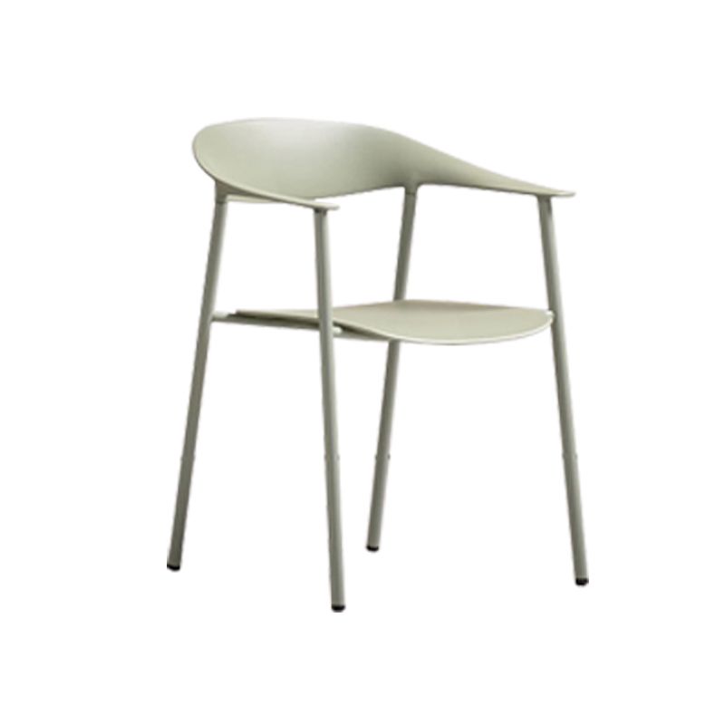 Modern Metal Dining Room Chair Stackable Dining Arm Chairs for Restaurant Clearhalo ' kitchen&dining_furn' 'Dining Chairs' 'Dining Tables & Seating' 'dining_chair' 'furn' 'furn_dining_chair' 'Furniture' 'furniture_dining_chair' 'Kitchen & Dining Furniture' 'kitchen' 1200x1200_d462e131-e3e3-4bd6-bf51-421f5c05830d