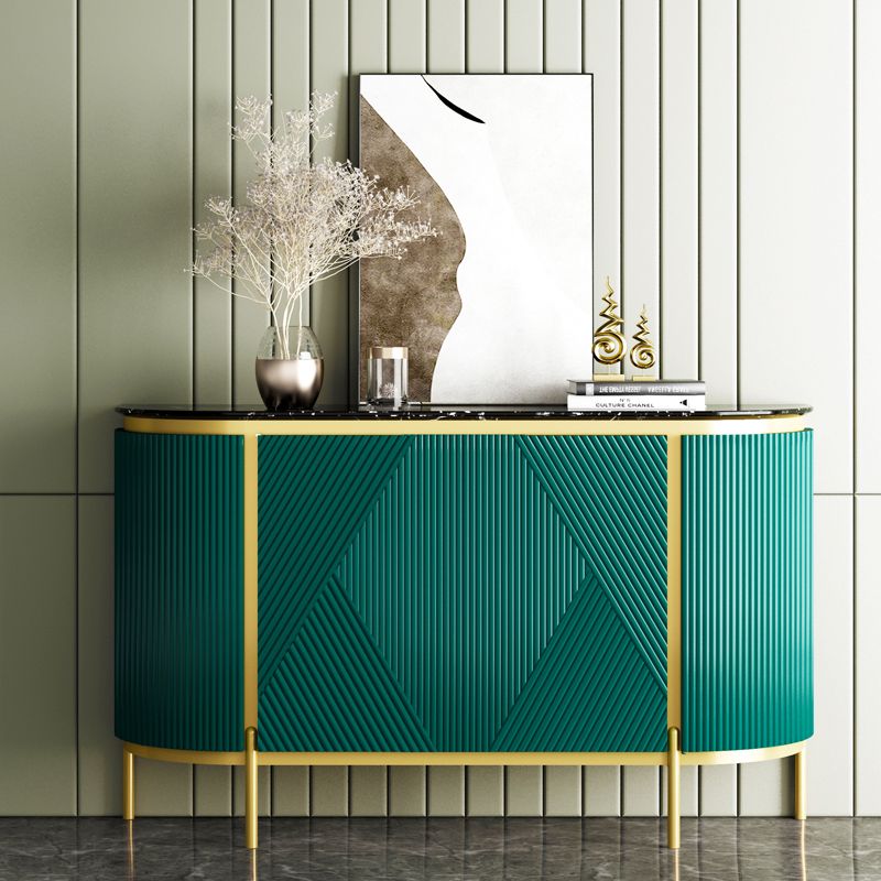 Sideboard da pranzo in legno ingegnerizzato a 2 porte moderne per soggiorno