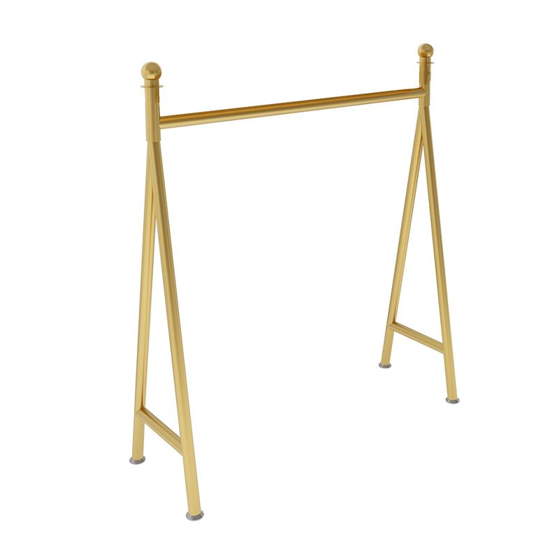 Glamargträger Metall Rahmen Hanging Rail Coat Rack für Wohnzimmer