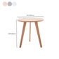 Contemporary Wooden Cocktail Table Round / Square / Triangle Top Coffee Table Clearhalo 'Coffee & Accent Tables' 'Coffee Tables' 'coffee_tables' 'furn' 'furn_coffee_tables' 'Furniture' 'Living Room Furniture' 1200x1200_d467edc0-53ed-41ce-92ac-4efccea01fe2