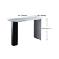 Industrial Wood Pub Table with Specialty Table Top Double Pedestal Table - 41.3" H Clearhalo 'Bar Furniture' 'Bar Tables' 'bar_tables' 'furn' 'furn_bar_tables' 'Furniture' 'furniture_bar_tables' 'Kitchen & Dining Furniture' 1200x1200_d46a0d80-e7d5-40a9-833c-a9cfca13c2e1