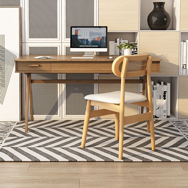 Traditional Solid Wood Side Chair Upholstered Side Chair for Kitchen Clearhalo 'Dining Chairs' 'Dining Tables & Seating' 'dining_chair' 'furn' 'furn_dining_chair' 'Furniture' 'Kitchen & Dining Furniture' 1200x1200_d46b9fc4-4cb1-4c2b-a2df-599325e3f57a