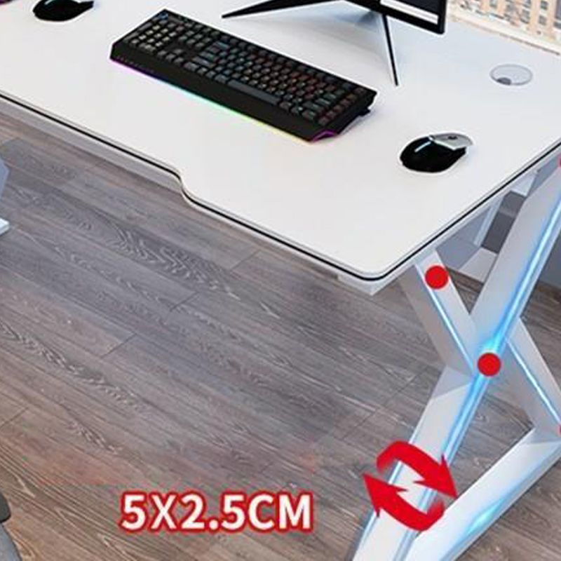 Bureau de jeu industriel Dormitory Writing Desk With Cable Management