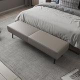 15.6-inch W Bedroom Bench Modern Seating Bench with Upholstered Clearhalo 'Benches' 'Chairs & Seating' 'furn' 'furn_benches' 'Furniture' 'Living Room Furniture' 1200x1200_d47a1d41-c954-43ca-8336-b71f8611e2f7