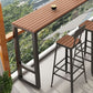 Outdoor 42-inch Height Bar Table Industrial Style Wood Bar Table Clearhalo 'Bar Furniture' 'Bar Tables' 'bar_tables' 'furn' 'furn_bar_tables' 'Furniture' 'furniture_bar_tables' 'Kitchen & Dining Furniture' 1200x1200_d47be397-ada5-4a87-a6bf-a3d944f09094