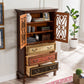 Industrial Solid Wood Accent Cabinet Rectangle Accent Cabinet with Drawer Clearhalo 'Cabinets & Chests' 'cabinets_chests' 'furn' 'furn_cabinets_chests' 'Furniture' 'Living Room Furniture' 1200x1200_d47c0049-7ed9-40b2-aaeb-11c2d083011c