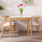 Rectangle Home Dining Table Simplicity Dinner Room Sintered Stone Table with 4 Wood Legs Clearhalo ' dining_table' 'Dining Tables & Seating' 'Dining Tables' 'furn' 'furn_dining_table' 'Furniture' 'furniture_dining_table' 'Kitchen & Dining Furniture' 'kitchen&dining_furn' 'kitchen' 'kitchen_dining_table' 1200x1200_d47c007c-b606-43be-a1a4-115175323eaa