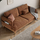 Velvet Sofa 35 "W Recessed Arm Sofa with Storage for Living Room Clearhalo 'furn' 'furn_sofas' 'Furniture' 'furniture_sofas' 'kitchen' 'kitchen_sofas' 'Living Room Furniture' 'Sofa' 'sofas' 1200x1200_d47e8c79-ffb7-4f0d-bc0b-6715ce59be21