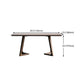Rectangle Modern Dining Table Solid Wood Fixed Table for Kitchen Clearhalo ' dining_table' 'Dining Tables & Seating' 'Dining Tables' 'furn' 'furn_dining_table' 'Furniture' 'furniture_dining_table' 'Kitchen & Dining Furniture' 'kitchen&dining_furn' 'kitchen' 'kitchen_dining_table' 1200x1200_d48066eb-52aa-4996-ad8b-b6ce32e83937