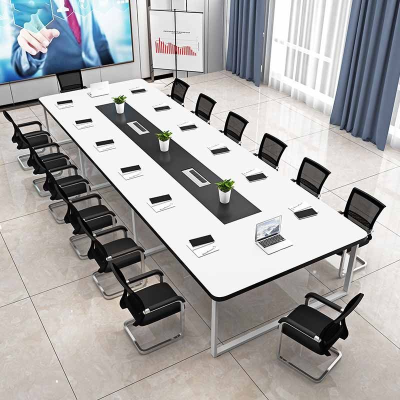 Scrivania in legno in stile industriale scrivania in metallo per ufficio