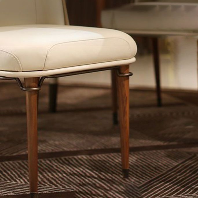 Armless Dining Chairs Glam Faux Leather Side Chairs for Dining Room Clearhalo 'Dining Chairs' 'Dining Tables & Seating' 'dining_chair' 'furn' 'furn_dining_chair' 'Furniture' 'furniture_dining_chair' 'Kitchen & Dining Furniture' 1200x1200_d483aff7-b7a1-4ffc-ab3c-b7452e04a09c