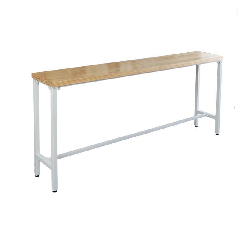 Modern Rectangle Bar Counter Table Wood Bar Counter Table for Restaurant Clearhalo 'Bar Furniture' 'Bar Tables' 'bar_tables' 'furn' 'furn_bar_tables' 'Furniture' 'Kitchen & Dining Furniture' 1200x1200_d48631c4-3852-4567-9546-9a2470876e92